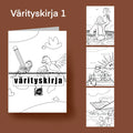 Teija Rusila Art | Värityskirja 1