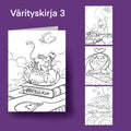 Teija Rusila Art | Värityskirja | Nr 3