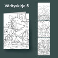 Teija Rusila Art | Värityskirja | Nr 5