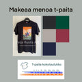 Teija Rusila Art | Aikuisten t-paita | Makeaa menoa