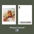 Teija Rusila Art | Pihapuun kasvatti - postikortti
