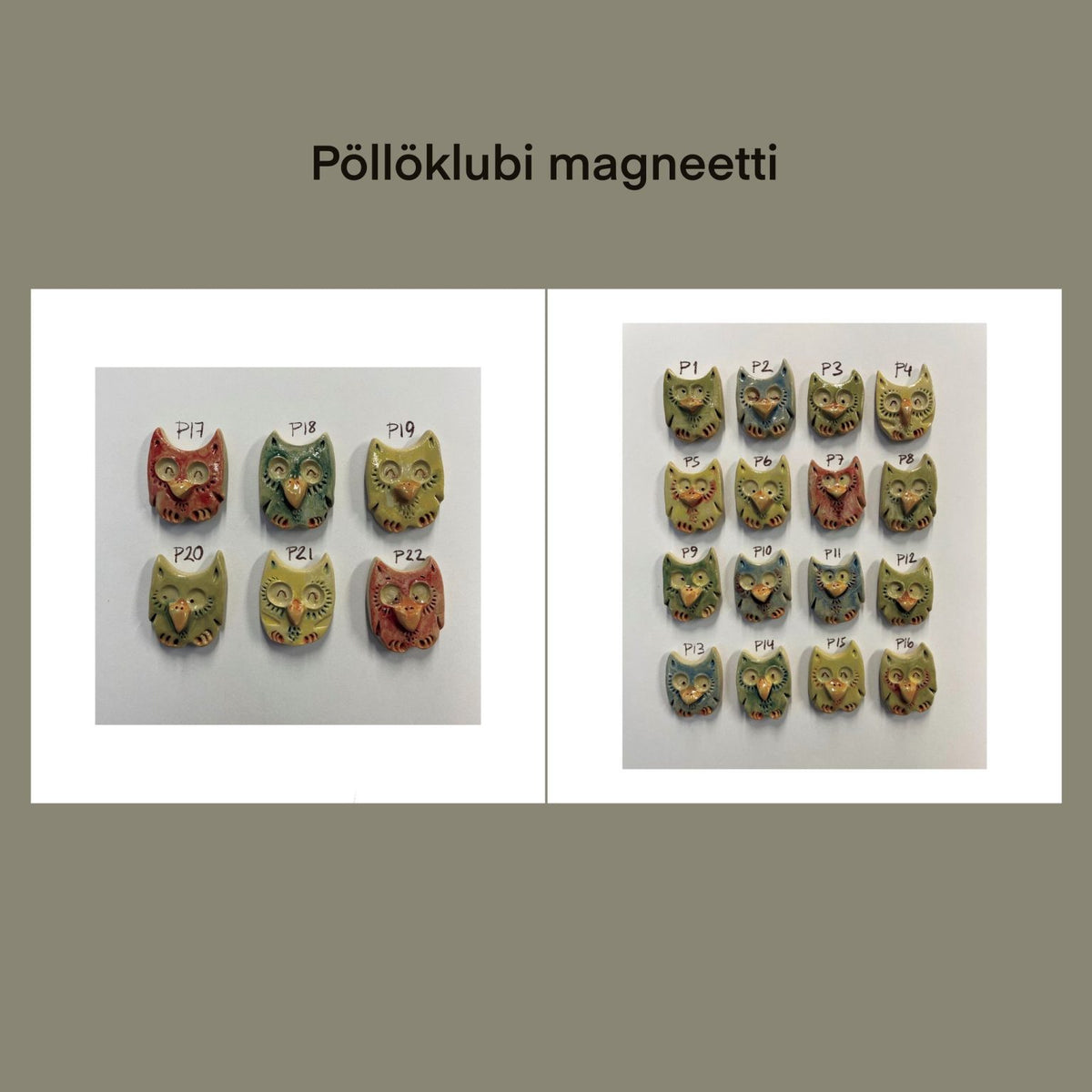 Teija Rusila Art | Pöllöklubi magneetti