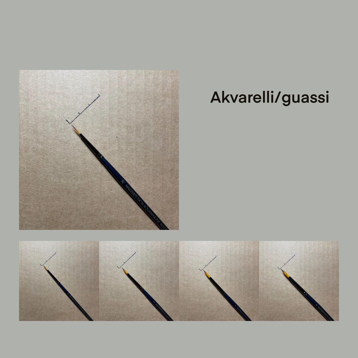Teija Rusila Art | Akvarelli/ Guassi sivellin | Terävä