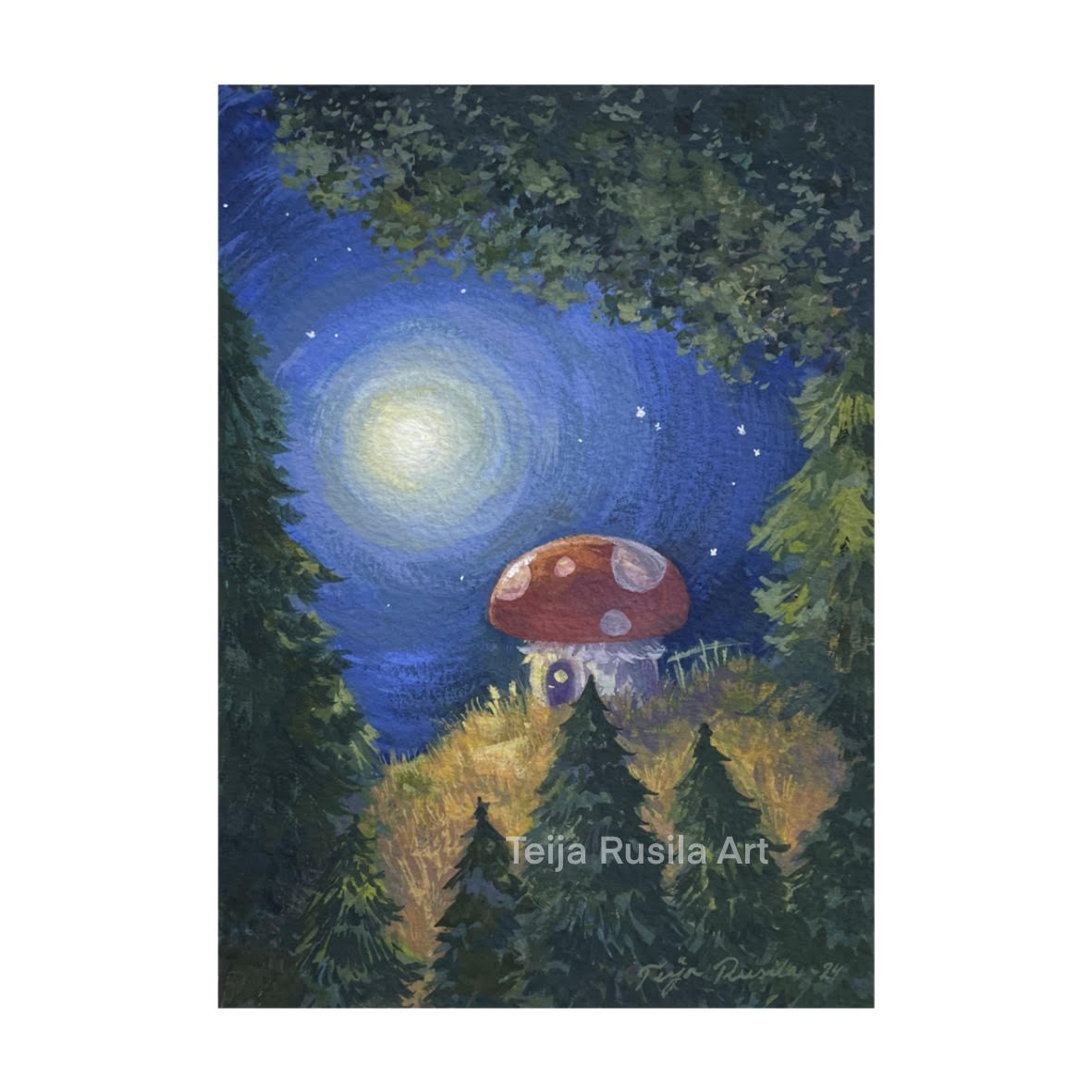 Teija Rusila Art | Kuun kierron koti