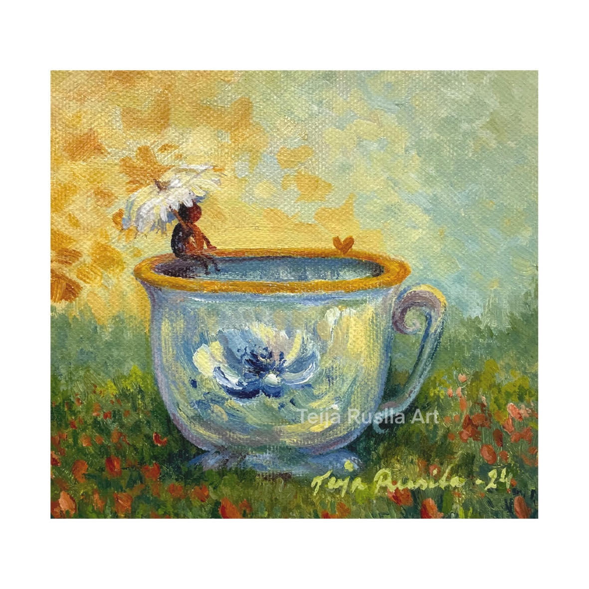 Teija Rusila Art | Ladybugs daydream