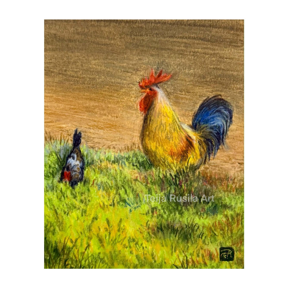 Teija Rusila Art | Kotkotuksia ja komeita eleitä