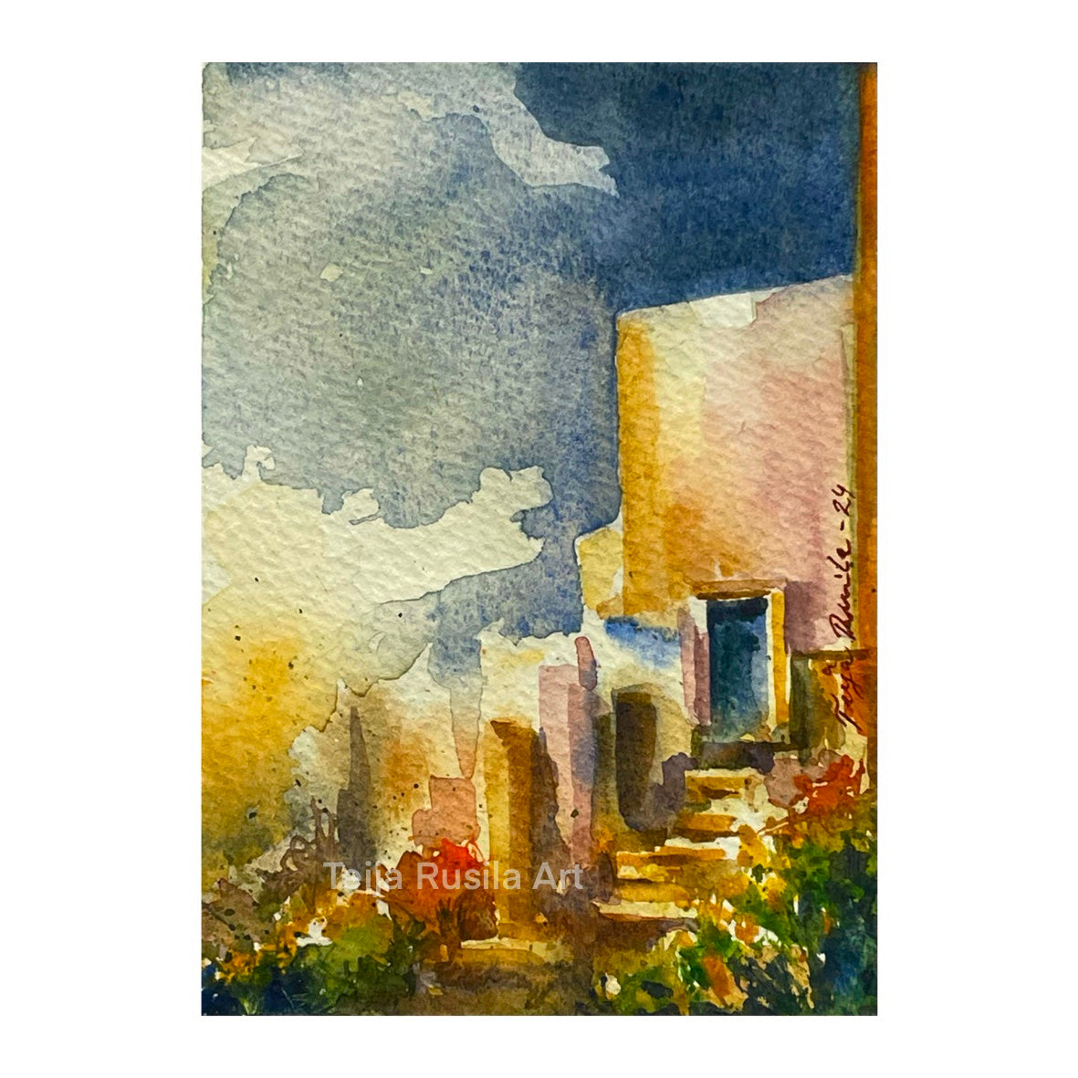 Teija Rusila Art | Palastellun puutarha
