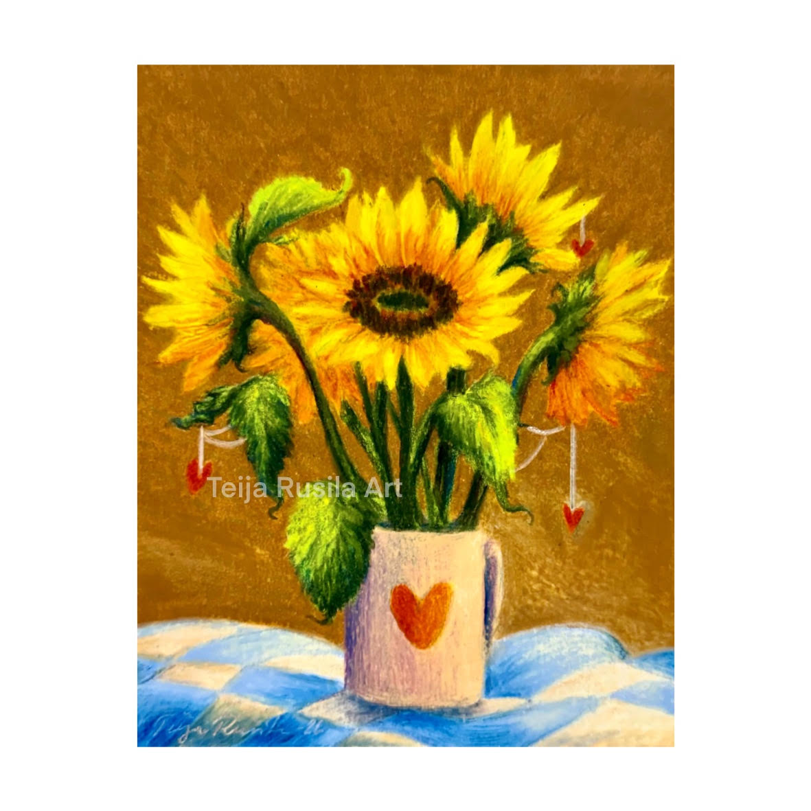 Teija Rusila Art | Sano se kukkasin