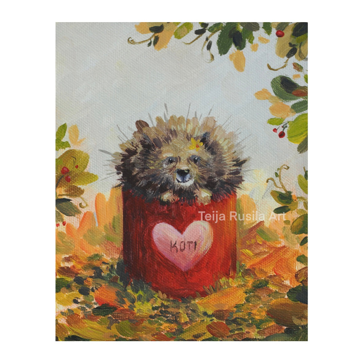 Teija Rusila Art | Syksyn lapsi