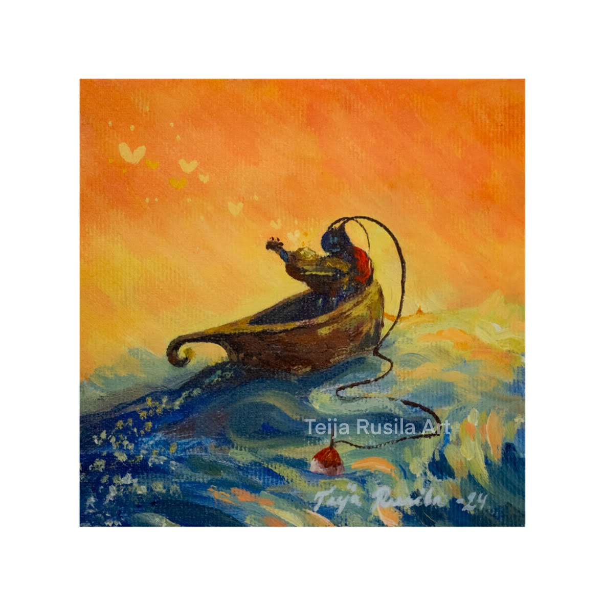 Teija Rusila Art | Toiveiden meren viulisti